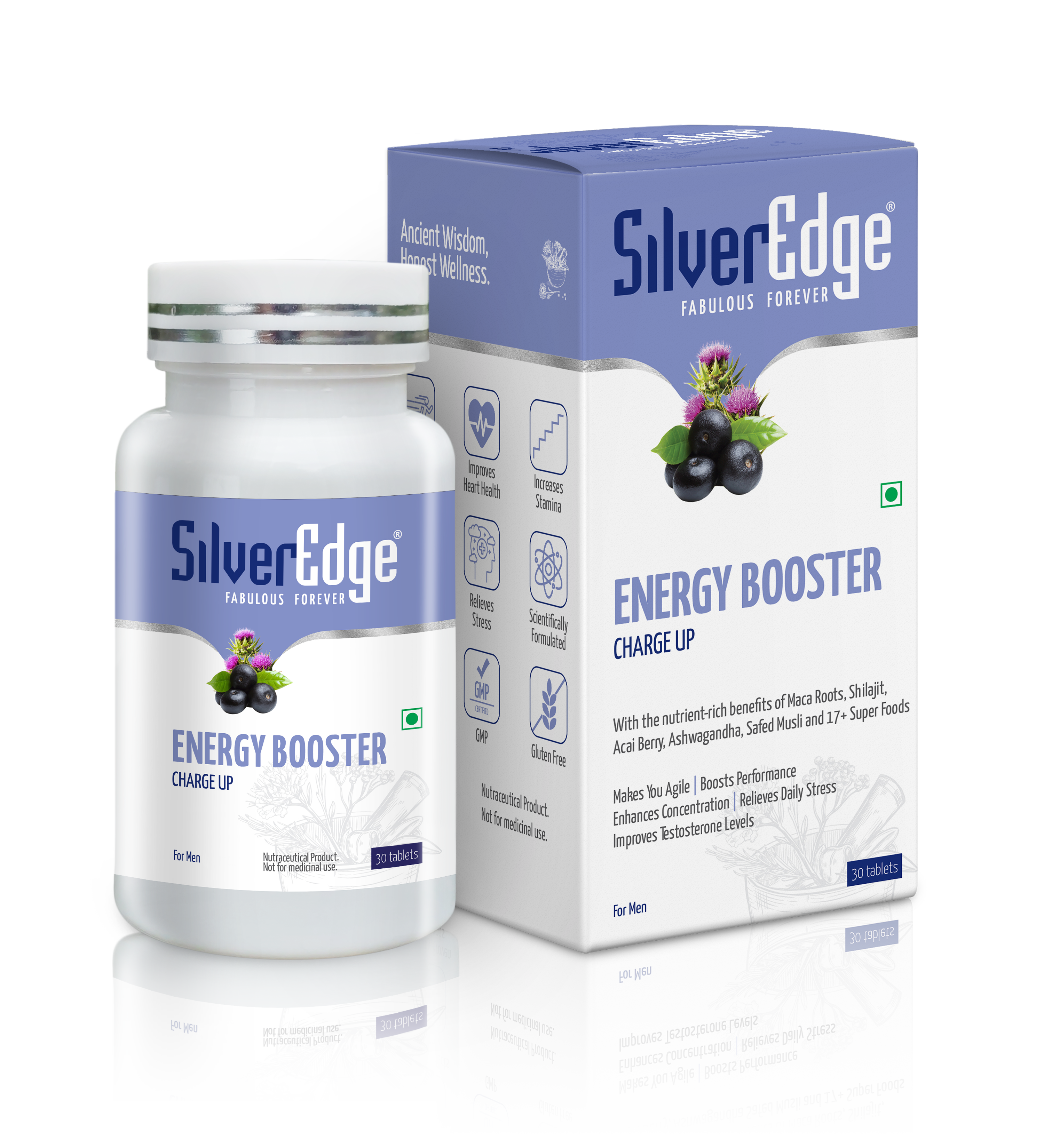 Buy Energy Booster Tablet in India, Buy Energy Booster, Energy Booster Tablet, india, Energy Booster, SilverEdge, instant energy booster tablets, best energy booster tablets, female energy booster tablets, energy booster ingredients, 