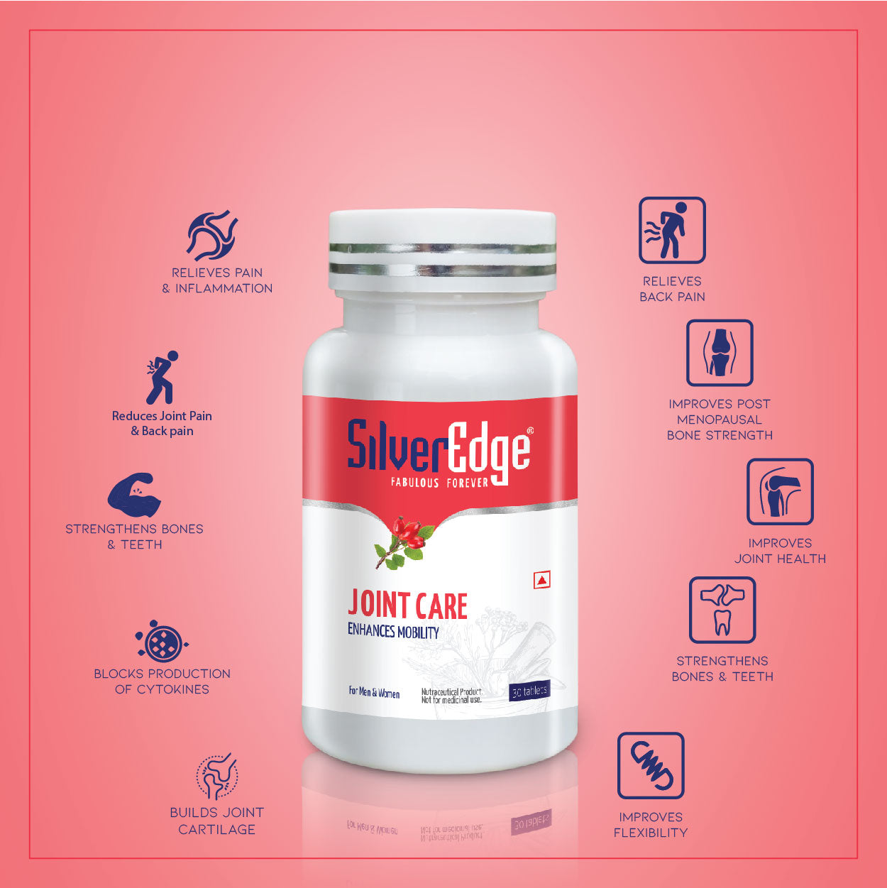 buy joint care tablet in india, Joint Care tablet in india, buy joint care tablet, best joint care tablet, joint care tablet, best tablet for joint pain, SilverEdge, best tablet for joints, best for bone joint, 